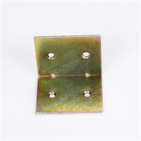 鎳色鐵角碼，家具鐵角碼60*40*40*2.0